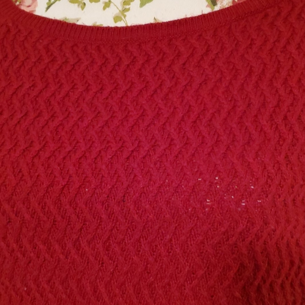 Red sweater - Picture 2 of 5